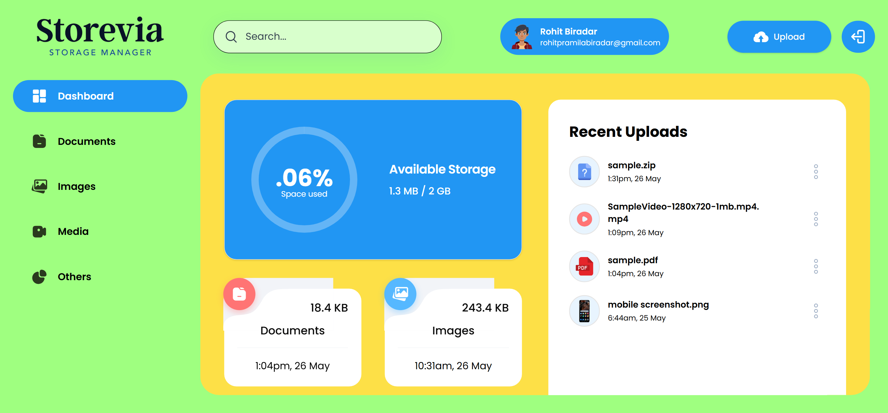 Storevia - Storage Manager Image